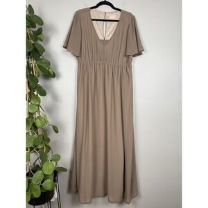 fitted lace wedding dress Juliet Maxi Dress, in Flower Shop, Size: Medium | Show Me Your Mumu main image 1